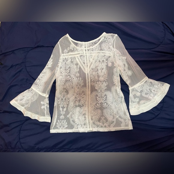 MINKPINK Lace Top XS Like New - Picture 2 of 5